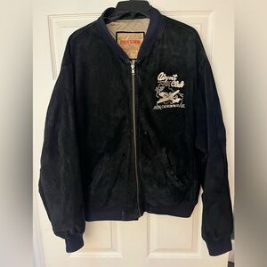Chevignon Vintage Airport Club leather jacket XL